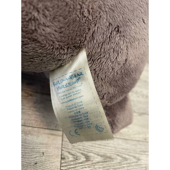 Build a Bear Gray Elephant Plush Realistic 15” - Picture 7 of 7